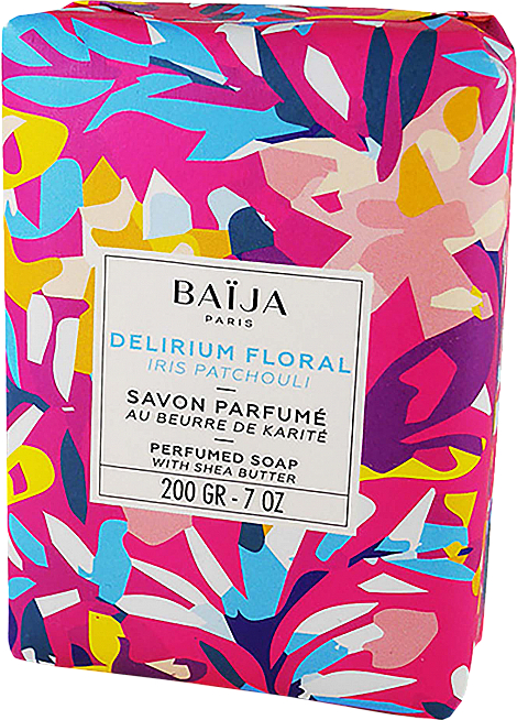 Mydło perfumowane w kostce - Baija Delirium Floral Soap — Zdjęcie N1