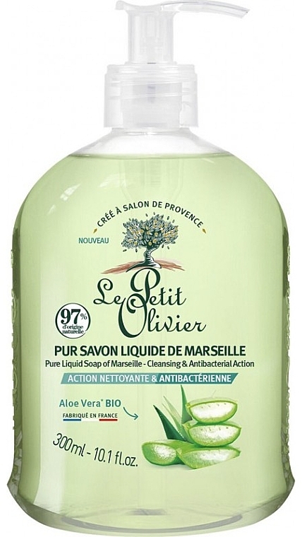 Mydło w płynie - Le Petit Marseillais Liquid Antibacterial Action Soap — Zdjęcie N2