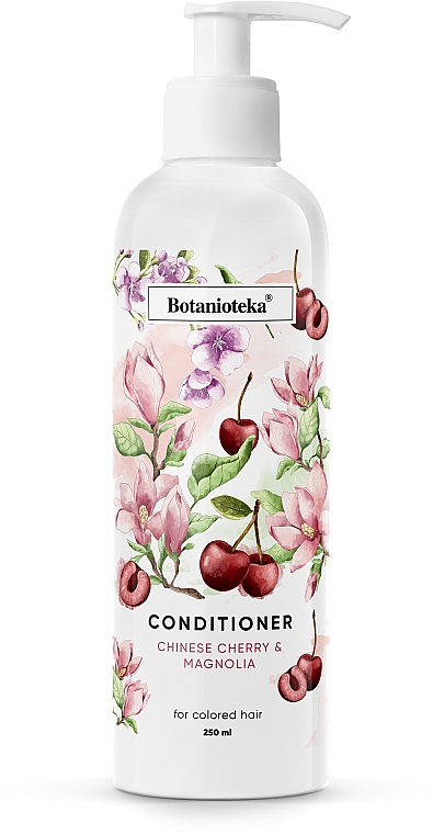 Odżywka do włosów farbowanych Magnolia i wiśnia chińska - Botanioteka Conditioner For Dyed Hair