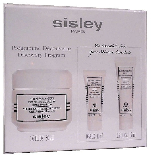 Zestaw - Sisley Discovery Program (cr/50ml + mask/10ml + b/cr/15ml) — Zdjęcie N1