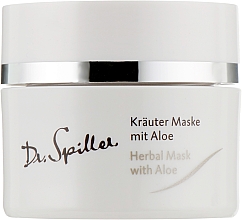 Ziołowa maska do twarzy z aloesem - Dr. Spiller Intense Herbal Mask With Aloe — Zdjęcie N1