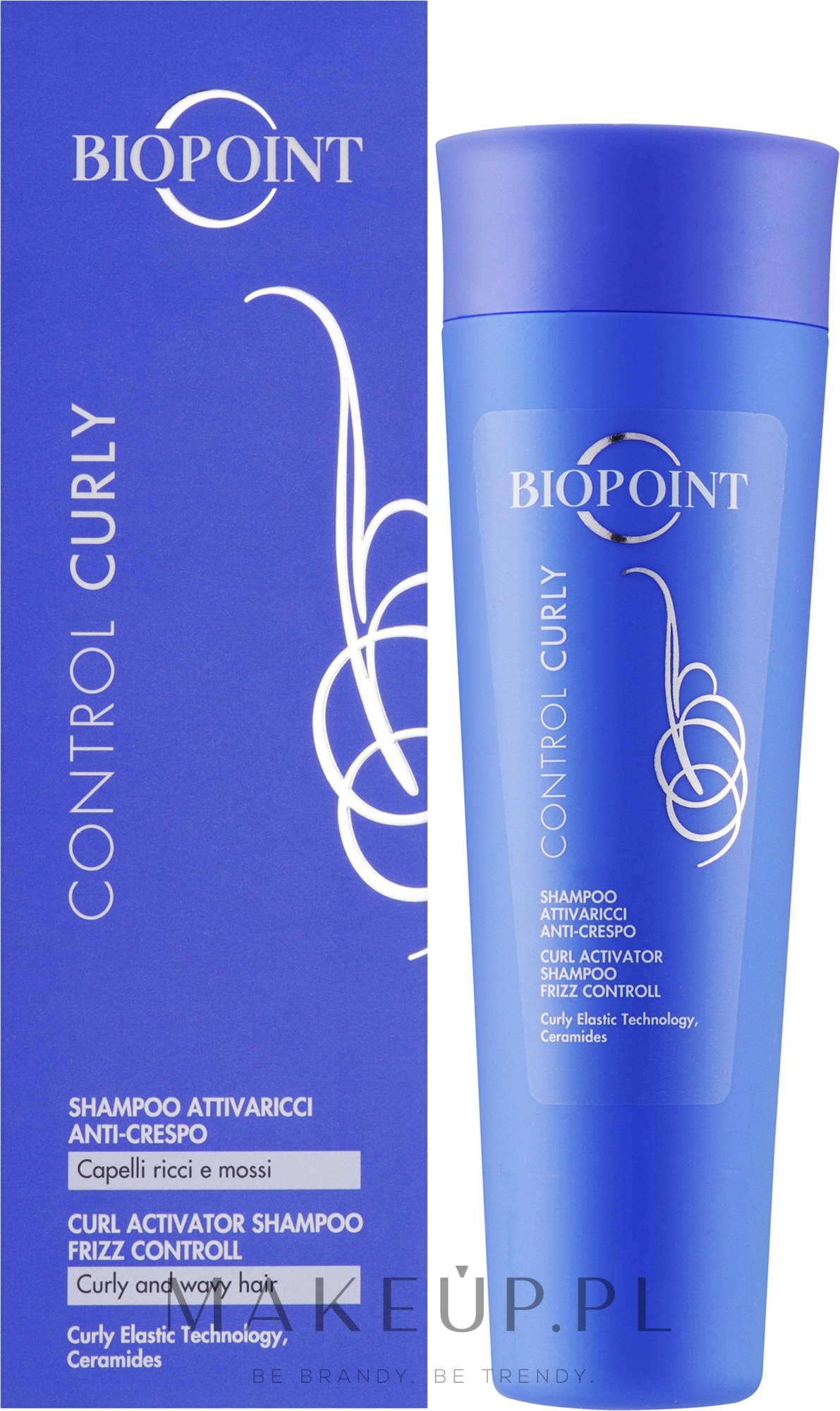 Szampon do włosów kręconych - Biopoint Control Curly Shampoo — Zdjęcie 200 ml