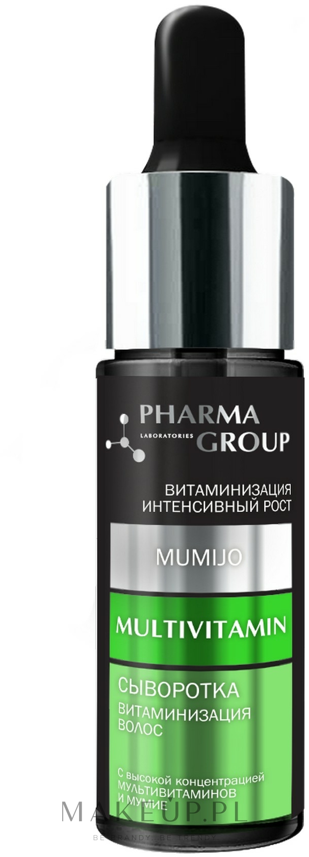 Multiwitaminowe serum odżywcze do włosów - Pharma Group Laboratories — Zdjęcie 14 ml