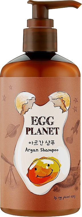 PRZECENA! Odżywczy szampon z żółtkiem i arganem - Daeng Gi Meo Ri Egg Planet Argan Shampoo * — Zdjęcie N1