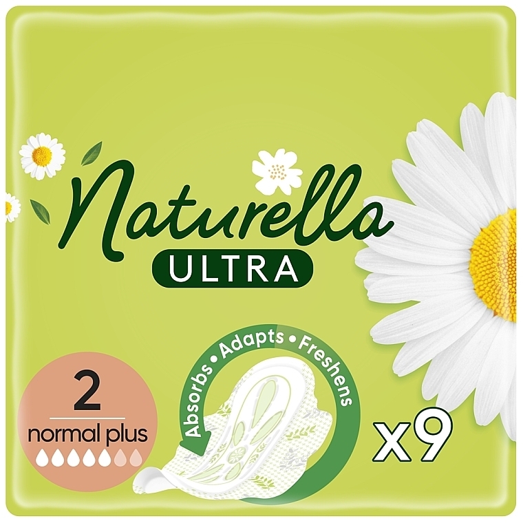 Podpaski, 9 szt. - Naturella Ultra Normal Plus — Zdjęcie N1