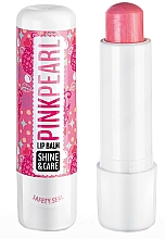 Balsam do ust z masłem Shea - Quiz Cosmetics Pink & Pearl Lip Balm — Zdjęcie N1