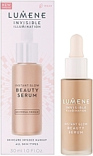 Tonujące serum do twarzy - Lumene Invisible Illumination [Kaunis] Instant Glow Beauty Serum — Zdjęcie N2