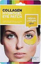 Kup Maska kolagenowa pod oczy z drobinkami złota i diamentów - Beauty Face Collagen Hydrogel Eye Mask
