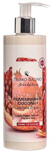 Balsam do ciała Granat i kokos - Primo Bagno Pomegranate Coconut Body Lotion — Zdjęcie N1