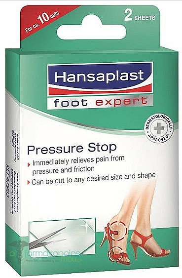 Wkładki ochronne do stóp - Hansaplast Foot Expert Pressure Stop — Zdjęcie N1