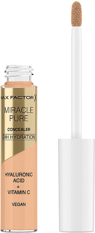 Rozświetlająco-nawilżający korektor do twarzy - Max Factor Miracle Pure Concealer — Zdjęcie N2
