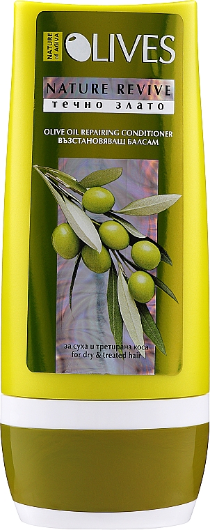 Regenerująca odżywka do włosów suchych z oliwą z oliwek - Nature of Agiva Olives Repairing Moisturizing Conditioner  — Zdjęcie N2