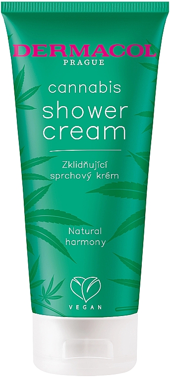 Kojący krem pod prysznic - Dermacol Cannabis Soothing Shower Cream — Zdjęcie N1