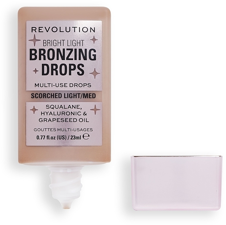 Bronzer - Makeup Revolution Bright Light Bronzing Drops — Zdjęcie N2