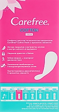 Wkładki higieniczne o świeżym zapachu, 34 szt. - Carefree Cotton Fresh — Zdjęcie N2