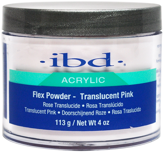 Akrylowy puder różowy - IBD Spa Flex Powder Translucent Pink — Zdjęcie N3