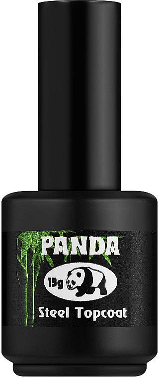 Bardzo błyszczący top bez lepkiej warstwy - Panda Steel Top Coat — Zdjęcie N2