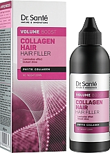 Wypełniacz do włosów z hydrolizowanym kolagenem i jedwabiem - Dr Sante Collagen Hair Volume Boost Hair Filler — Zdjęcie N2