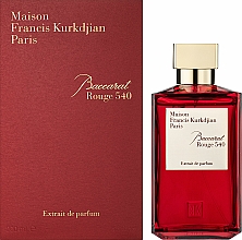 Maison Francis Kurkdjian Baccarat Rouge 540 Extrait de Parfum - Perfumy — Zdjęcie N4