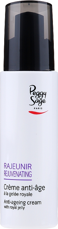 Przeciwzmarszczkowy krem do twarzy z mleczkiem pszczelim - Peggy Sage Anti-Ageing Cream With Royal Jelly — Zdjęcie N2
