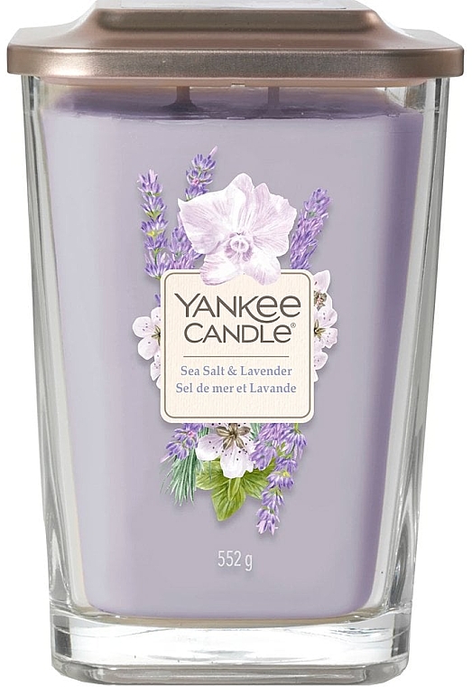 Świeca zapachowa - Yankee Candle Elevation Sea Salt & Lavender — Zdjęcie N2
