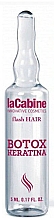 Nawilżające ampułki do włosów - La Cabine Botox Keratin Ampoule — Zdjęcie N2