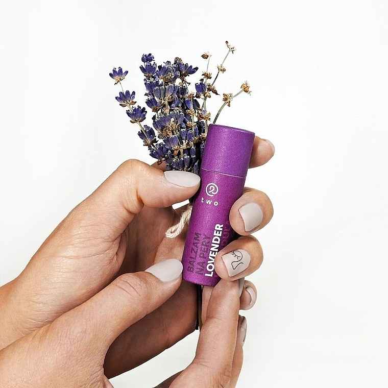 Balsam do ust Lawenda - Two Cosmetics Lavender Lip Balm — Zdjęcie N2