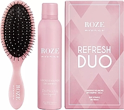 Kup Zestaw - Roze Avenue Refresh Duo (dry/shmp/250ml + brush/1pcs)