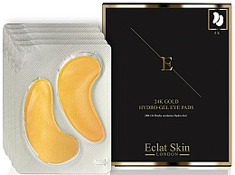 Rozświetlające płatki pod oczy - Eclat Skin London 24k Gold Hydro-Gel Eye Pads — Zdjęcie N1