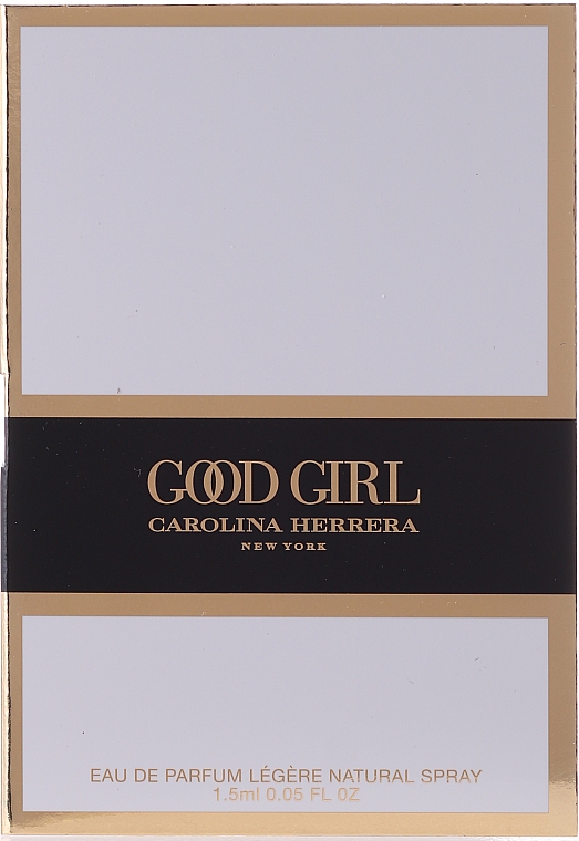 Carolina Herrera Good Girl Legere - Woda perfumowana (próbka) — Zdjęcie N1