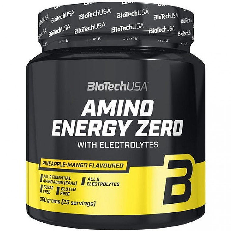 Aminokwasy Ananas i mango - BioTechUSA Amino Energy Zero With Electrolytes Pineapple Mango — Zdjęcie N1