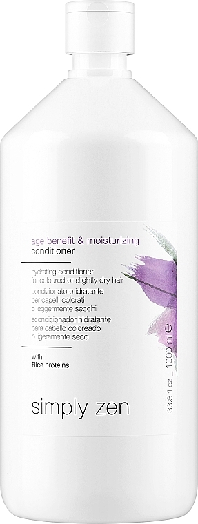 Nawilżająca maska do włosów - Z. One Concept Simply Zen Age Benefit & Moisturising Conditioner — Zdjęcie N3