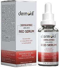 Kup Złuszczające serum do twarzy - Dermokil Exfoliating AHA+BHA Red Serum