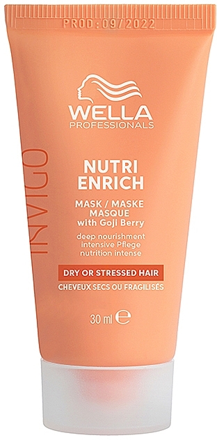 PREZENT! Głęboko odżywcza maska do włosów - Wella Professionals Invigo Nutri-Enrich Deep Nourishing Mask  — Zdjęcie N1