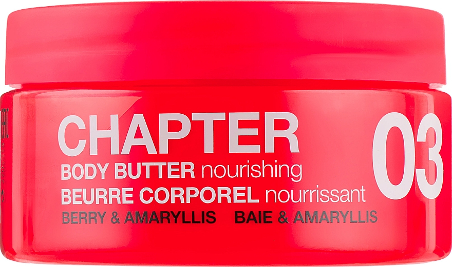 Masło-krem do ciała Malina i amarylis - Mades Cosmetics Chapter 03 Body Butter