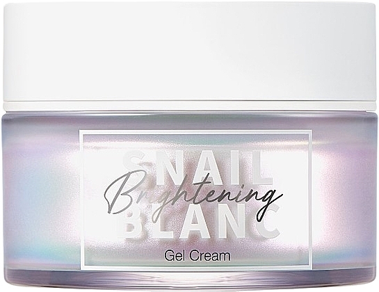 Rozświetlający żel-krem do twarzy ze śluzem ślimaka - It`s Skin Snail Blanc Brightening Gel Cream — Zdjęcie N1