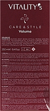 Zestaw - Vitality's Care & Style Volume Up Kit (shmp/250ml + h/cond/250ml + h/spr/250ml) — Zdjęcie N3