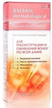 Balsam do odbudowy i rewitalizacji włosów na całej długości Placenta bio-complex - Pharma Group Laboratories Balsam Dermatological Placenta bio-complex — Zdjęcie N1