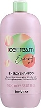 Energizujący szampon do włosów słabych i cienkich - Inebrya Ice Cream Energy Shampoo — Zdjęcie N5