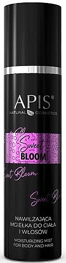 Nawilżający spray do ciała i włosów - APIS Professional Sweet Bloom Moisturizing Mist For Body And Hair — Zdjęcie N1