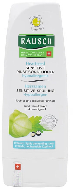 Odżywka do włosów do wrażliwej skóry głowy - Rausch Sensitive Conditioner With Heartseed — Zdjęcie N1