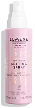 Rozświetlający spray utrwalający makijaż - Lumene Invisible Illumination Dewy Glow Setting Spray — Zdjęcie N1