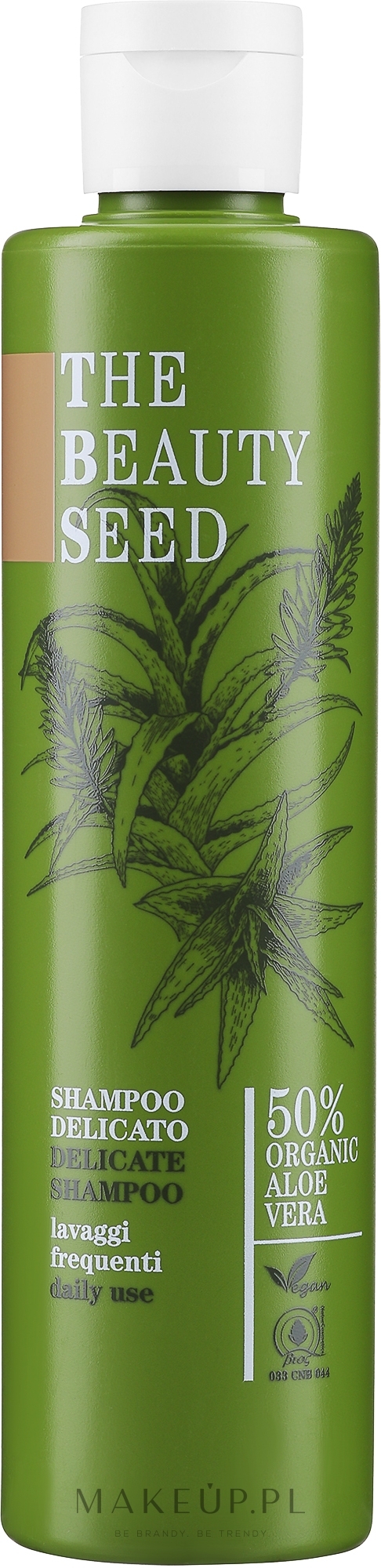 Delikatny szampon do częstego stosowania - Bioearth The Beauty Seed Delicate Shampoo — Zdjęcie 250 ml