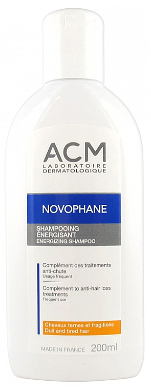 Energetyzujący szampon do włosów - ACM Laboratoires Novophane Energizing Shampoo — Zdjęcie N1