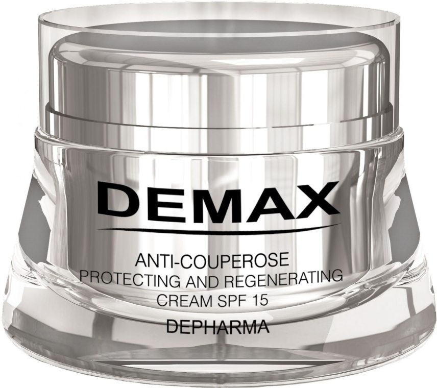 Ochronno-nawilżający krem - Demax Anti-Couperose Protecting Cream SPF 15 — Zdjęcie N1