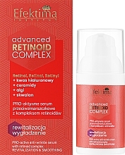 Aktywne serum przeciwzmarszczkowe z kompleksem retinoidów - Efektima Instytut Advanced Retinoid Complex — Zdjęcie N2