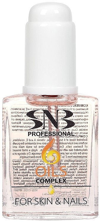 Kompleks 6 olejków do rąk i paznokci - SNB Professional Oils Complex for Hands and Nails — Zdjęcie N1