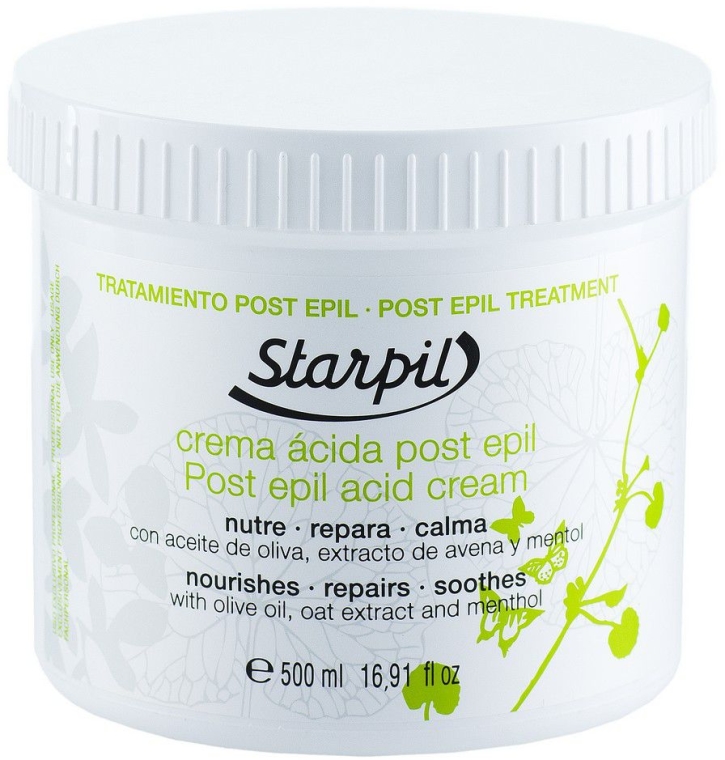 Nawilżający krem po depilacji - Starpil Post Epil Acid Cream — Zdjęcie N2