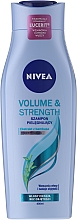 Pielęgnujący szampon zwiększający objętość włosów cienkich - NIVEA Hair Care Volume Care Shampoo  — Zdjęcie N12