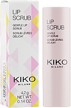 Naturalny peeling do ust - Kiko Milano Gentle Lip Scrub — Zdjęcie N2